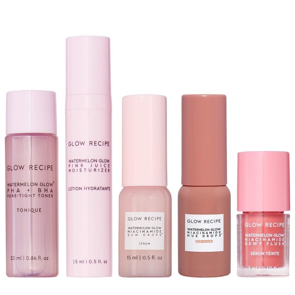 Glow Recipe Watermelon Glow Collection - Pink and Nude